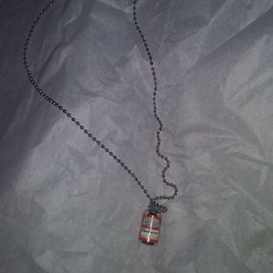 Budweiser can necklace